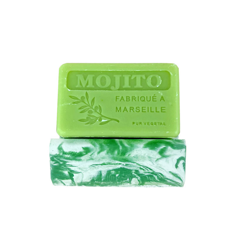 Porte savon "Neptune" teinté vert 